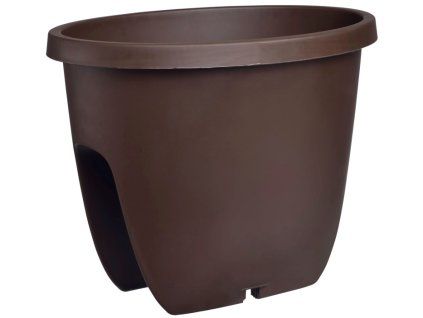 kvetinac balconia 30cm hneda