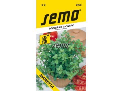 2002 semo zelenina majoranka zahradni marietta