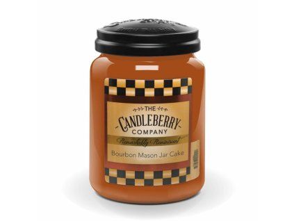 Vonná svíčka Bourbon Mason Jar Cake - 570g