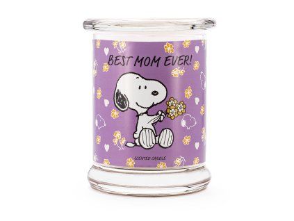 Vonná svíčka Peanuts Best Mom Ever - 250g