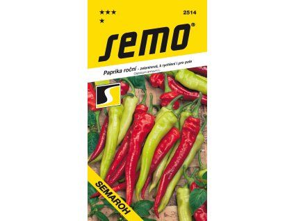 Paprika sladká SEMAROH - raný tenky beraní roh