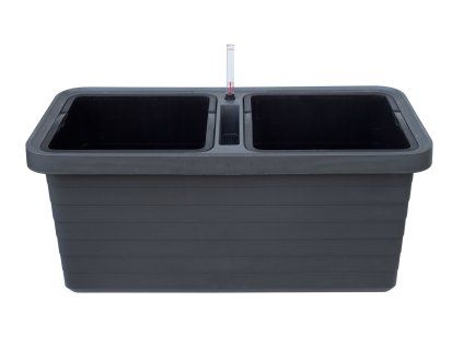 Samozavlažovací truhlík BERBERIS DUO 78x39x35 antracit