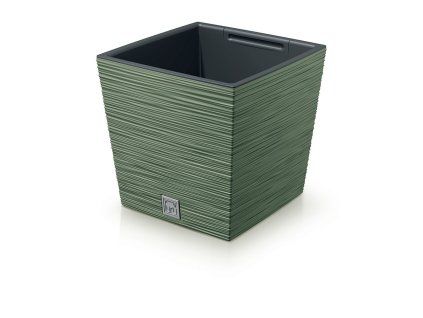 kvetinac furu square low 24cm zemite zeleny