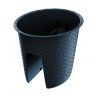 kvetinac balkonovy ratolla railing oval antracit 29 8cm